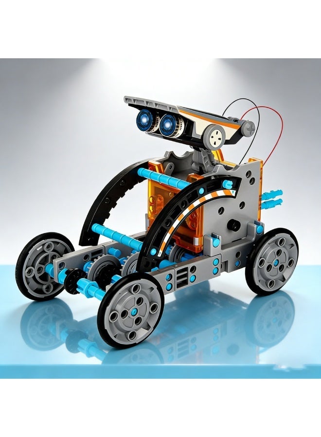 Arabest 13-in-1 STEM Solar Robot Kit, Learning and Educational Toys for Kids, Science Building Toys DIY Science Kits Gift, Science Experiment Set Gifts Toys for Boys Girls Teens - Image 1